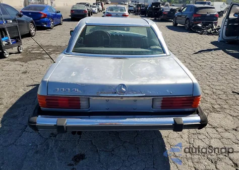 1981 Mercedes Benz 380 Sl z USA, uszkodzony, nr VIN WDBBA45A2BB001624